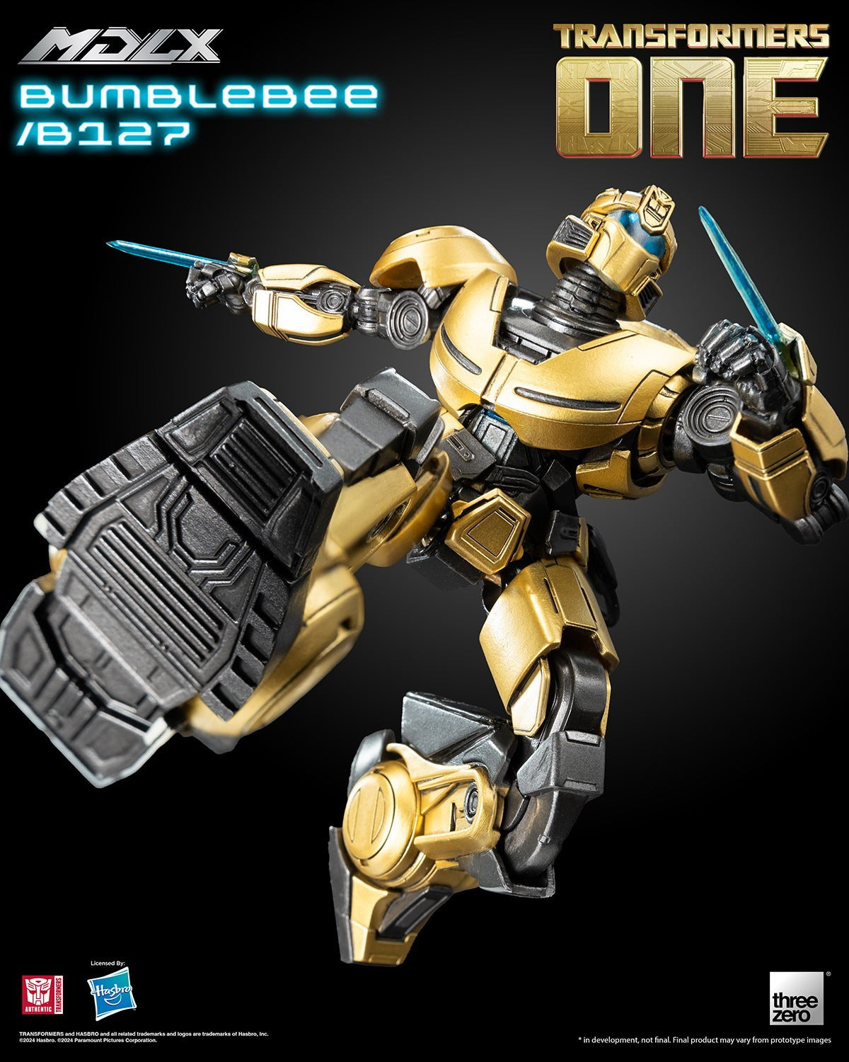 ThreeZero Transformers One Bumblebee / B127 MDLX Action Figure