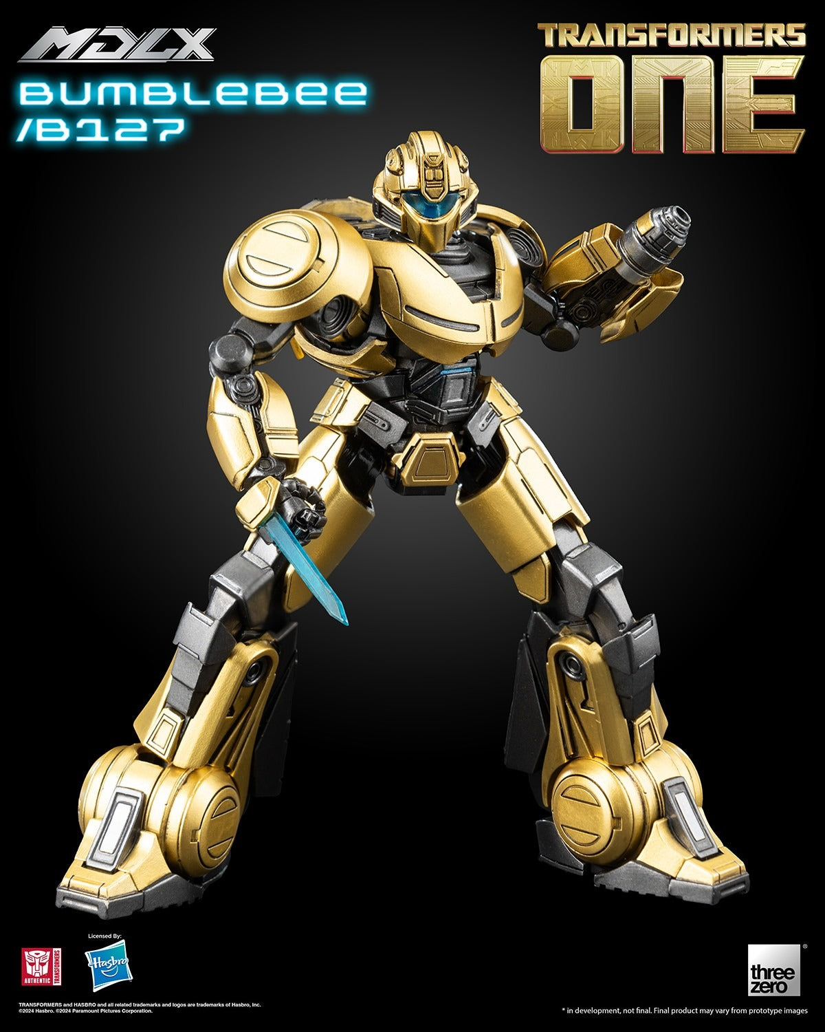 ThreeZero Transformers One Bumblebee / B127 MDLX Action Figure
