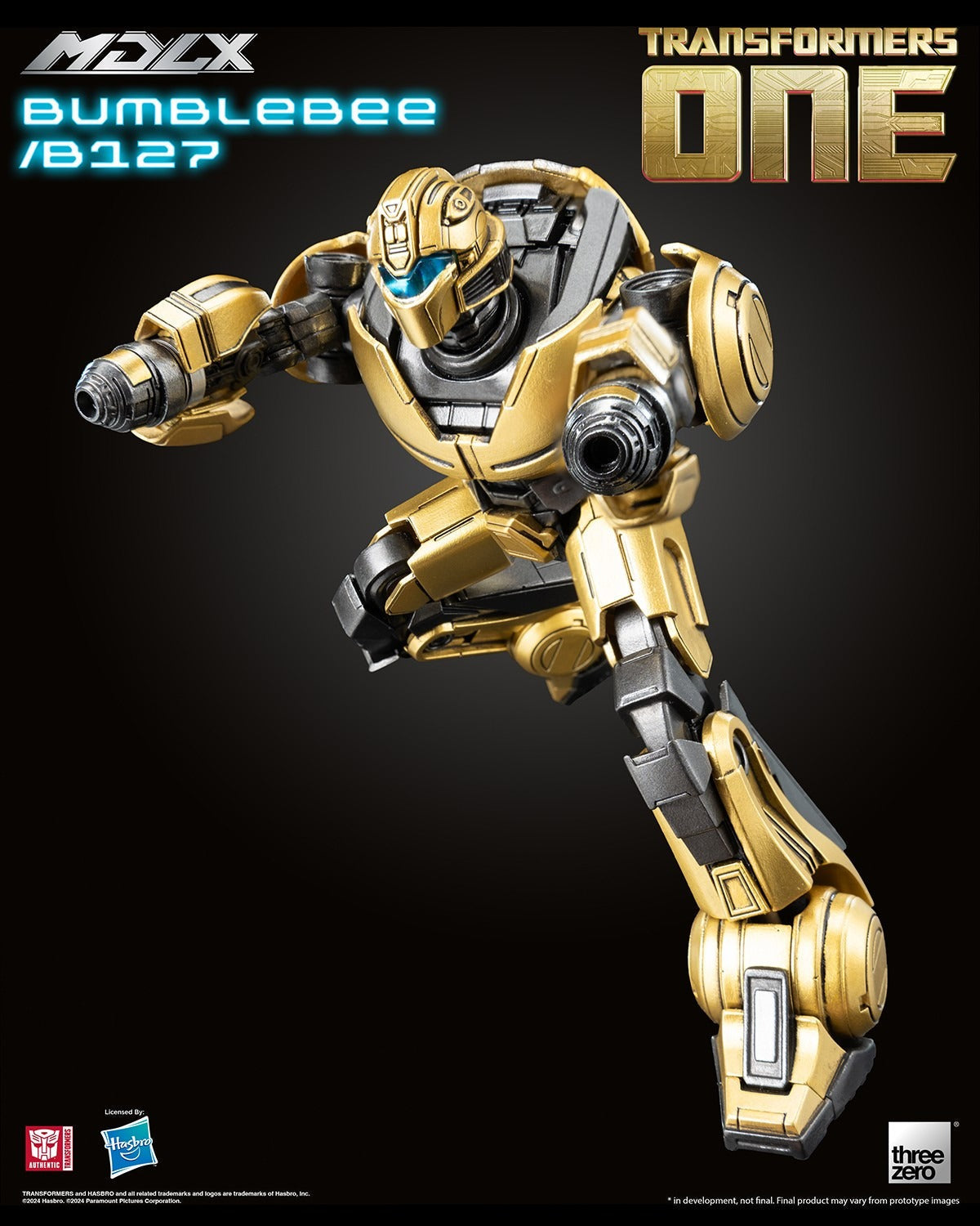 ThreeZero Transformers One Bumblebee / B127 MDLX Action Figure