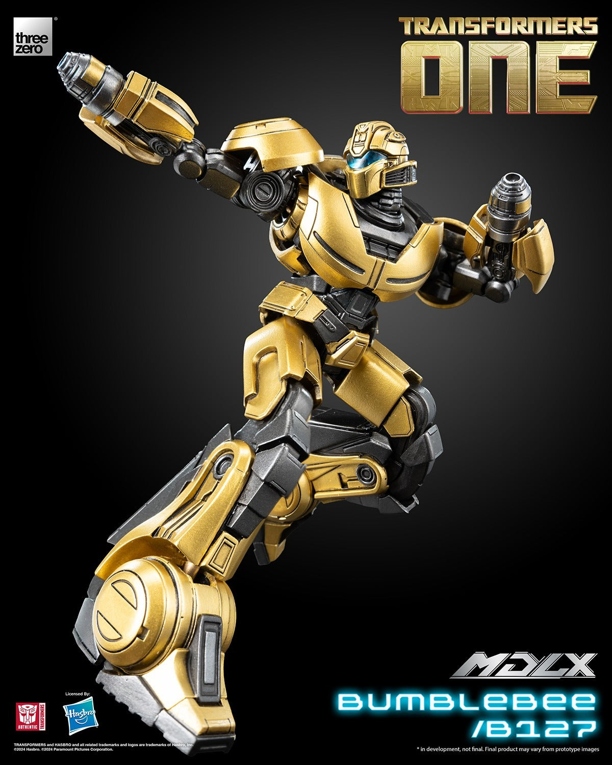 ThreeZero Transformers One Bumblebee / B127 MDLX Action Figure