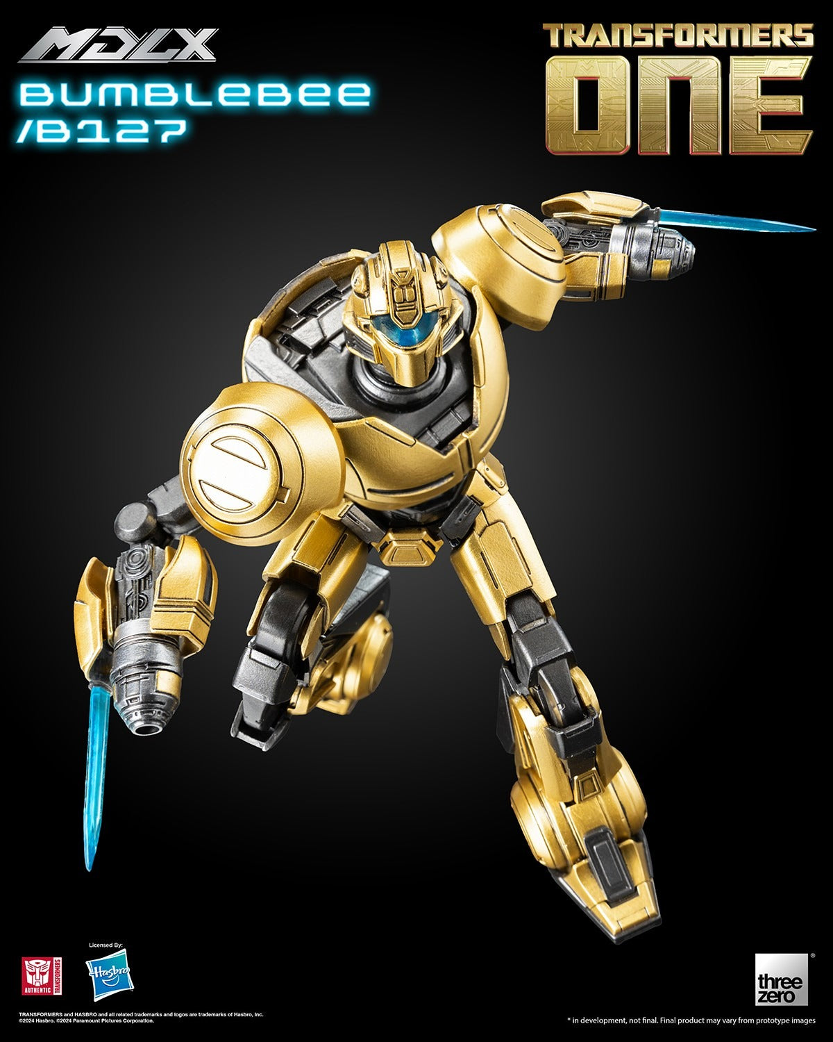 ThreeZero Transformers One Bumblebee / B127 MDLX Action Figure