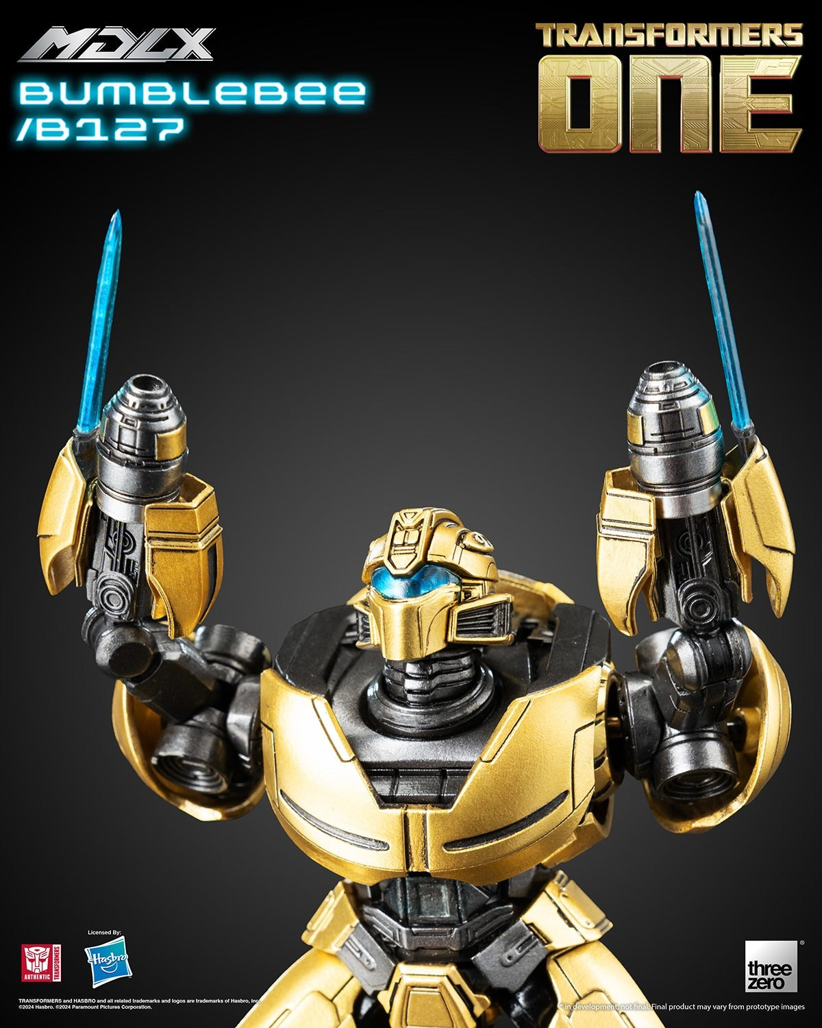 ThreeZero Transformers One Bumblebee / B127 MDLX Action Figure