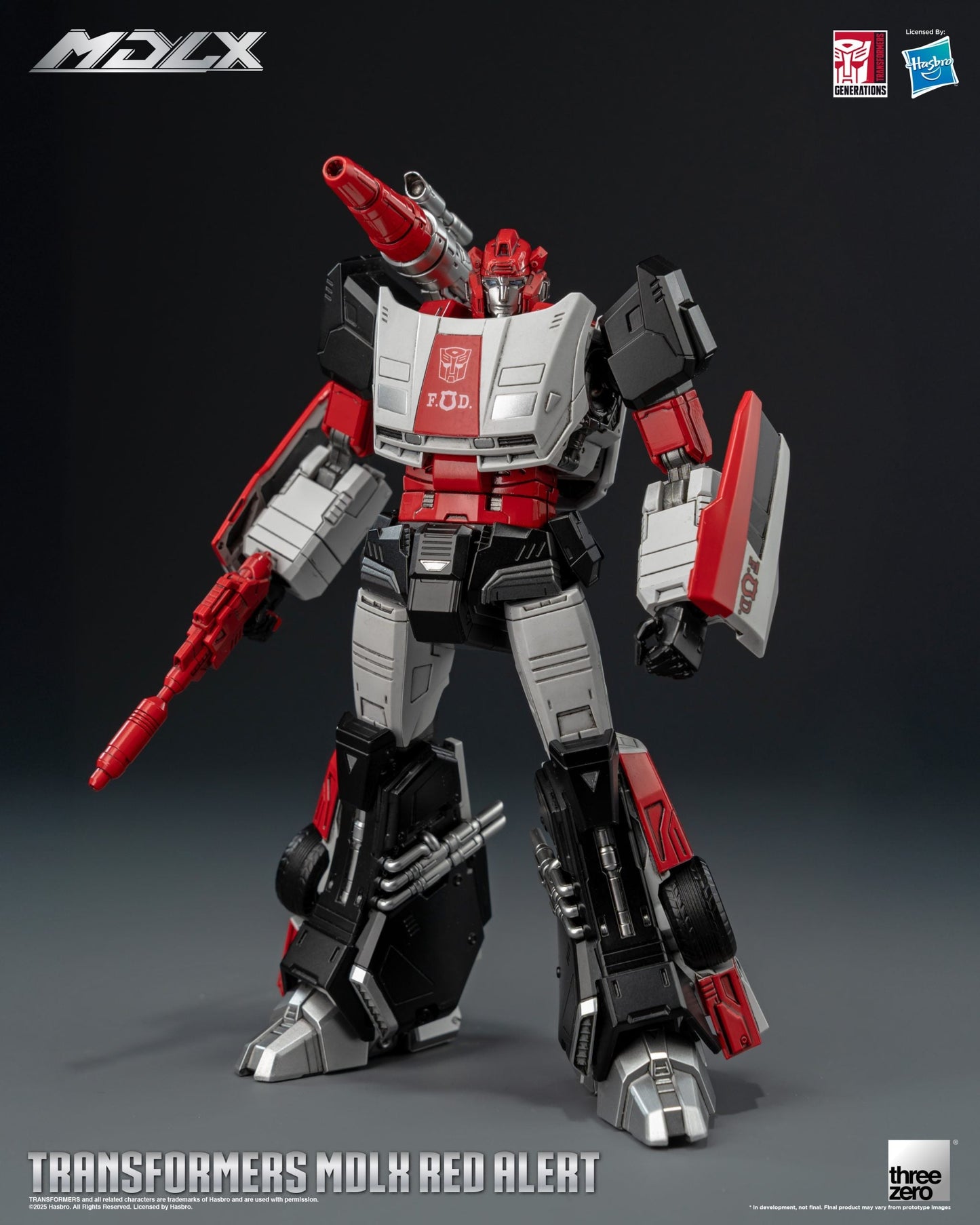 ThreeZero Transformers Red Alert MDLX Action Figure