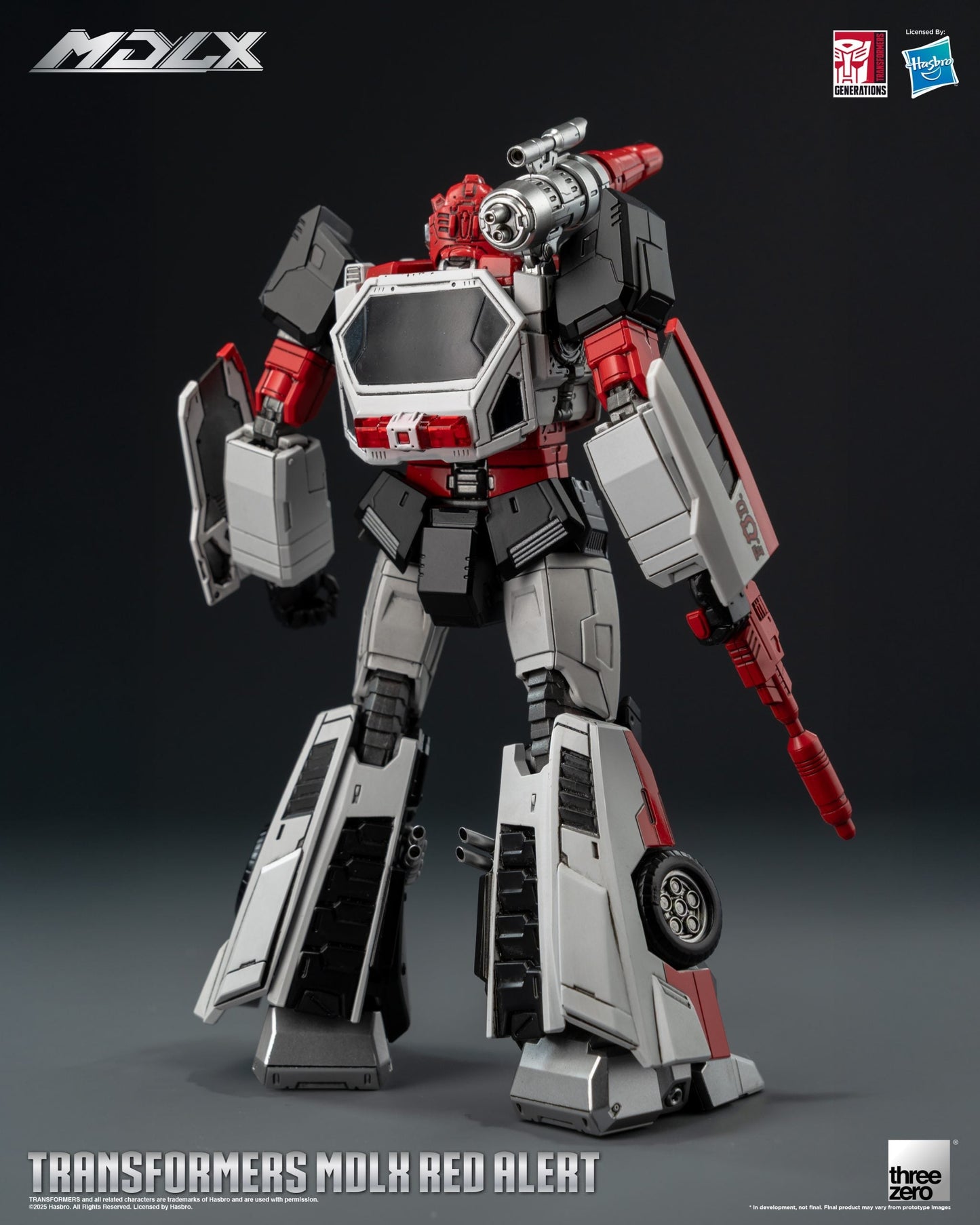 ThreeZero Transformers Red Alert MDLX Action Figure