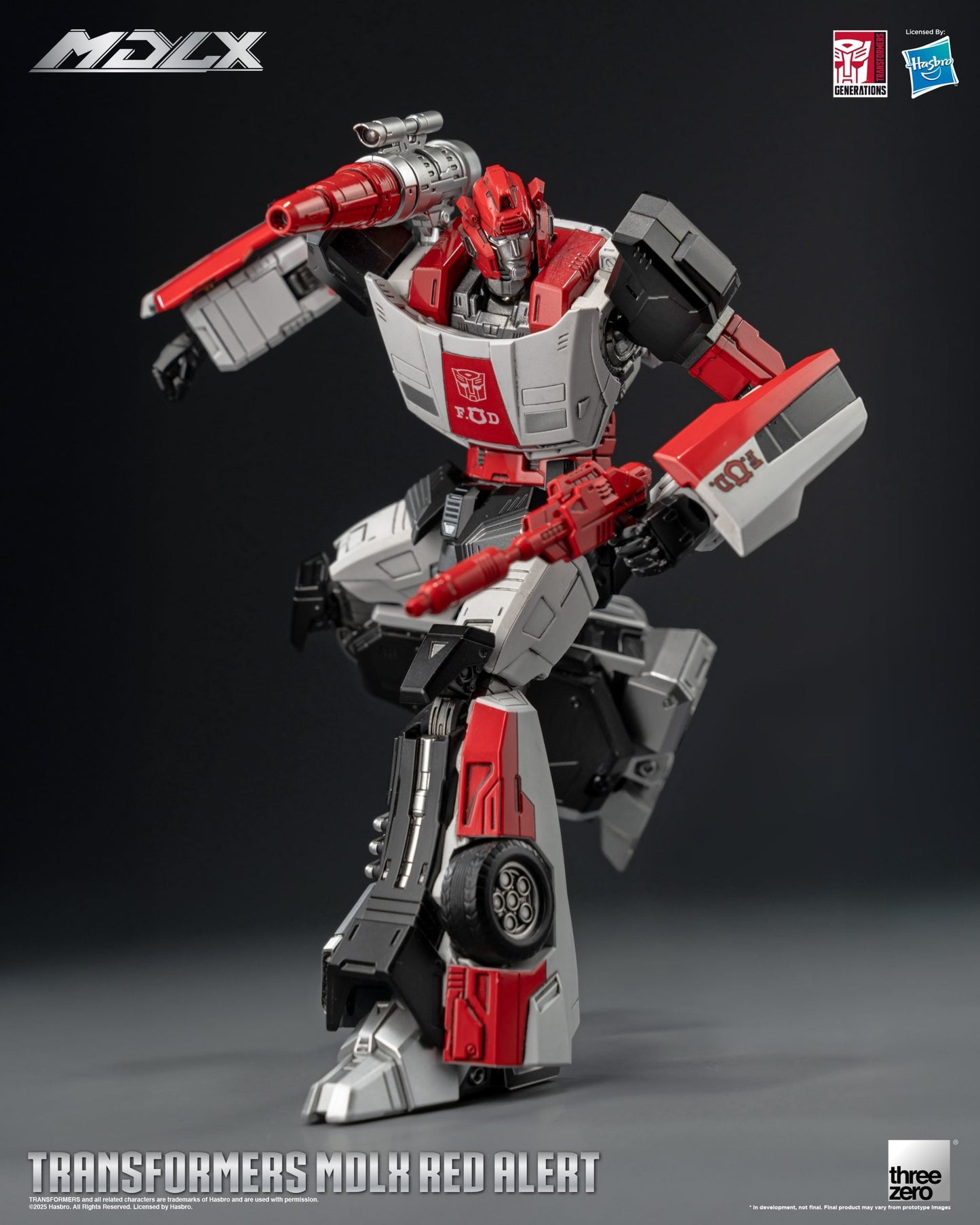 ThreeZero Transformers Red Alert MDLX Action Figure