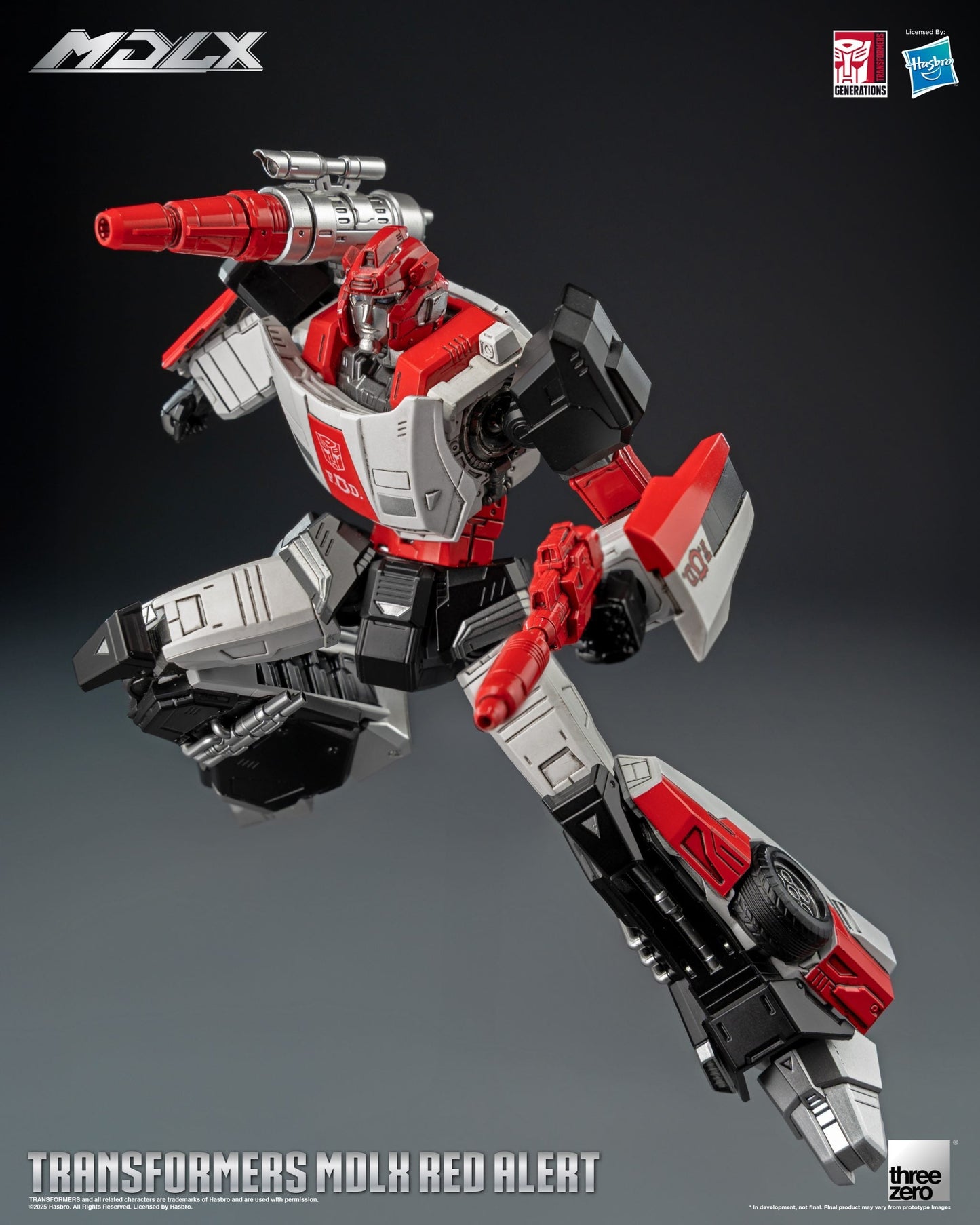 ThreeZero Transformers Red Alert MDLX Action Figure