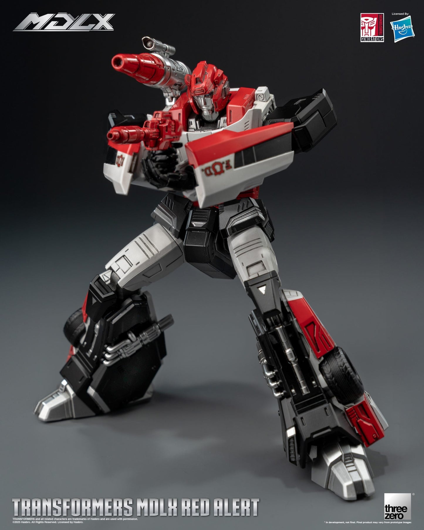 ThreeZero Transformers Red Alert MDLX Action Figure