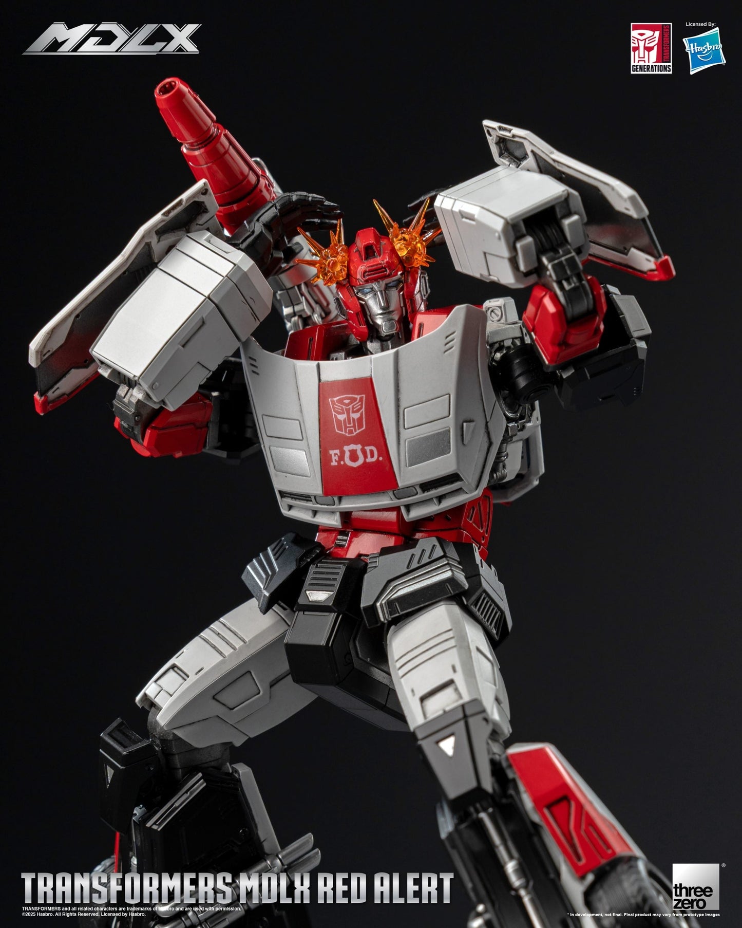 ThreeZero Transformers Red Alert MDLX Action Figure