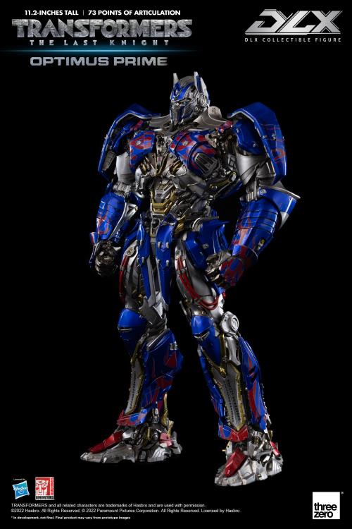 ThreeZero Transformers The Last Knight Optimus Prime DLX Action Figure