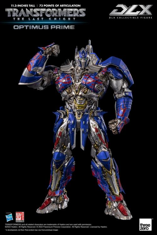 ThreeZero Transformers The Last Knight Optimus Prime DLX Action Figure