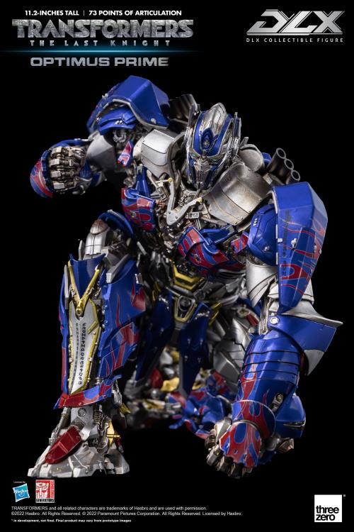 ThreeZero Transformers The Last Knight Optimus Prime DLX Action Figure