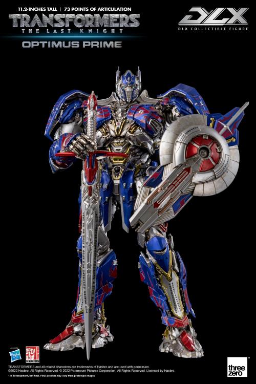 ThreeZero Transformers The Last Knight Optimus Prime DLX Action Figure