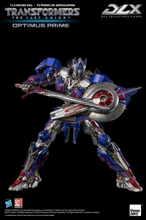 ThreeZero Transformers The Last Knight Optimus Prime DLX Action Figure