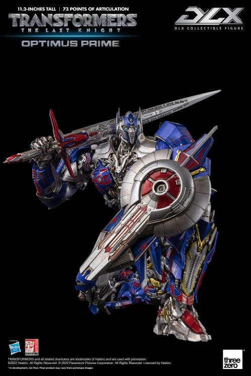 ThreeZero Transformers The Last Knight Optimus Prime DLX Action Figure