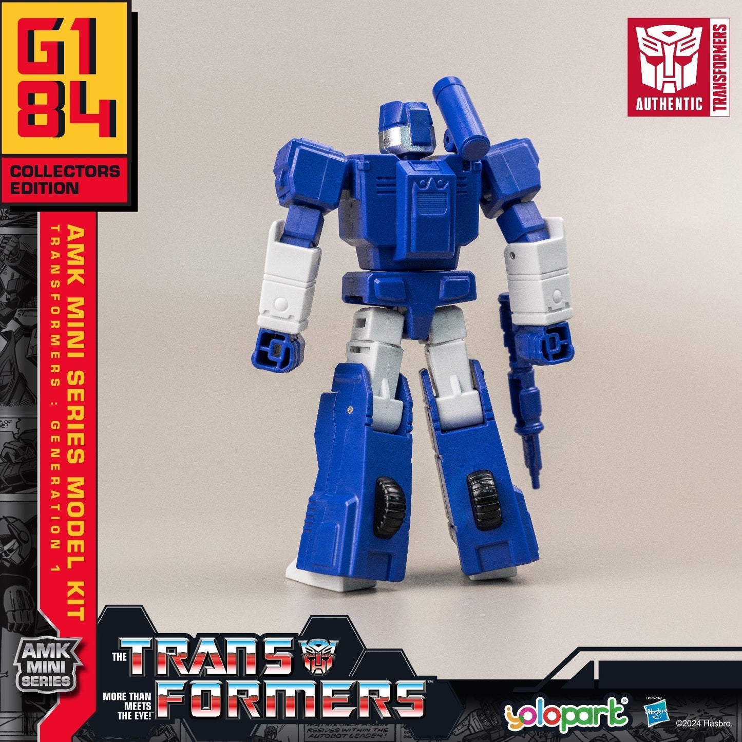 Yolopark Transformers AMK Mini G1 Soundwave Model Kit