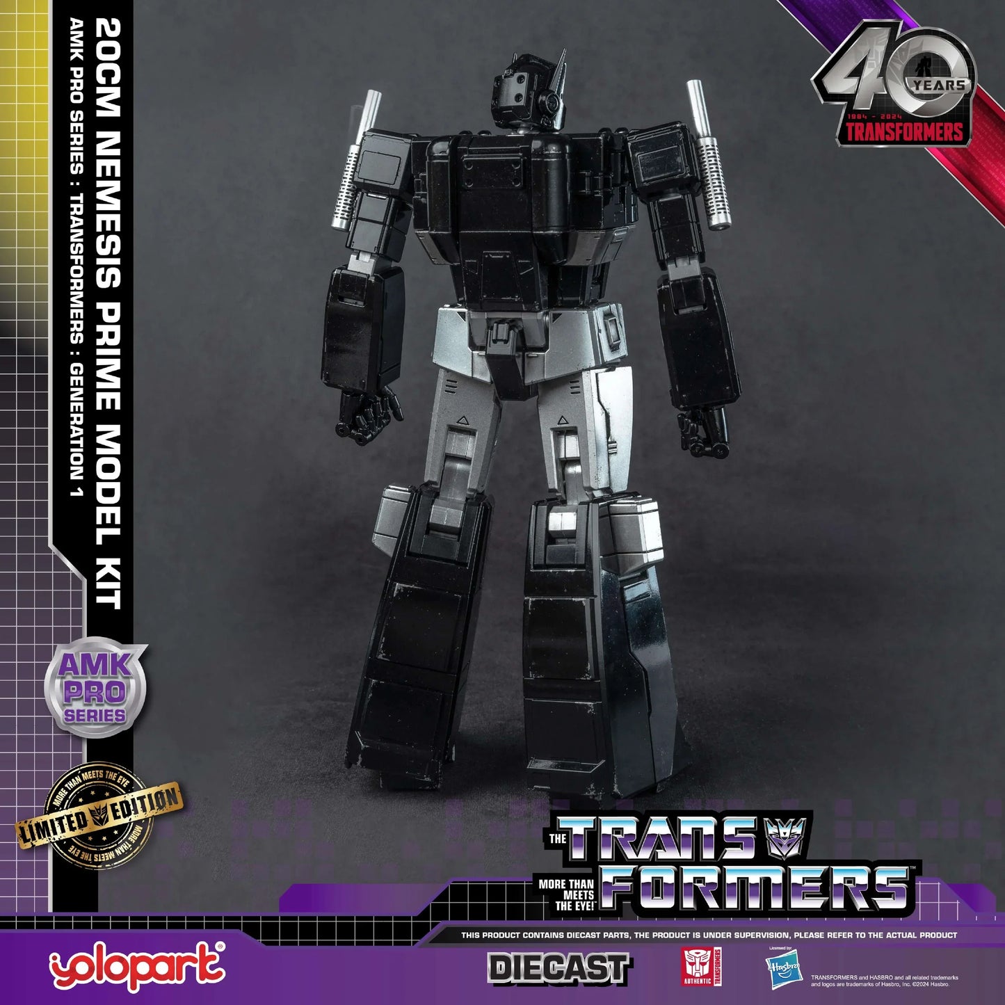 Yolopark Transformers AMK Pro Series Nemesis Prime Model Kit