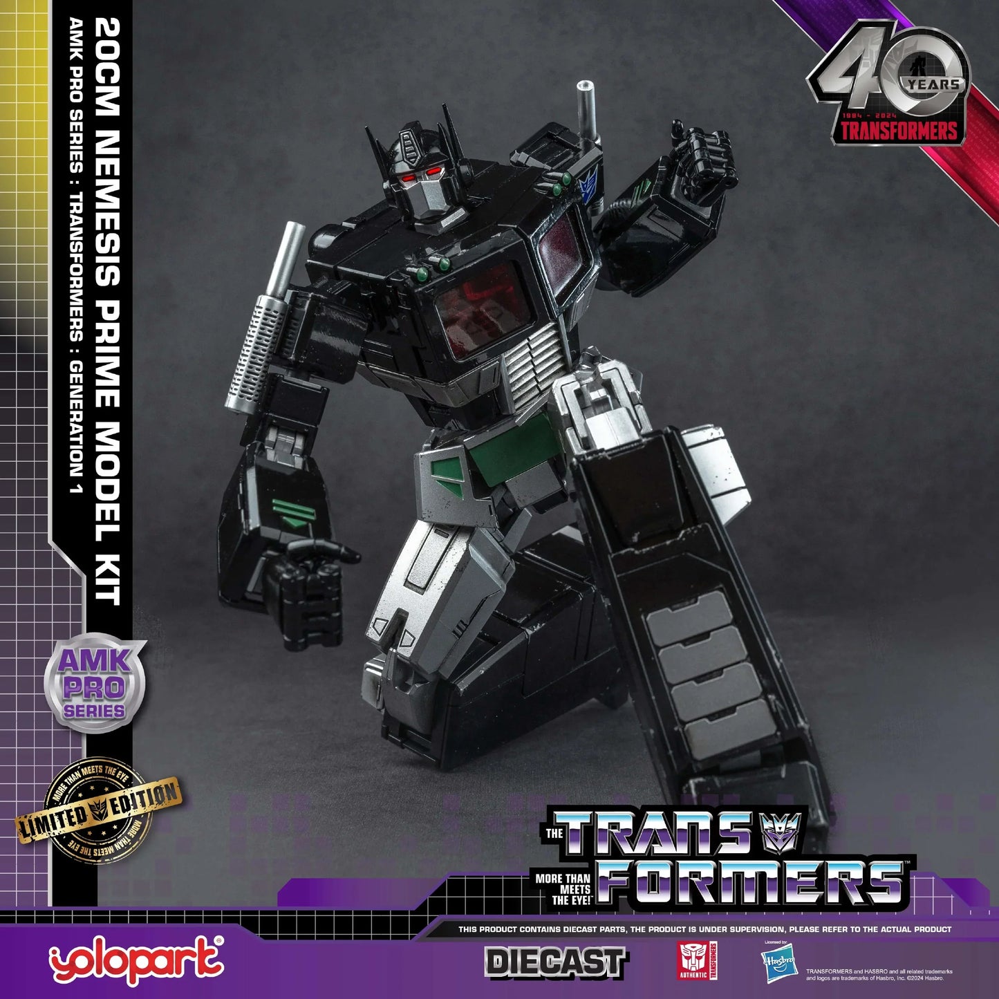 Yolopark Transformers AMK Pro Series Nemesis Prime Model Kit