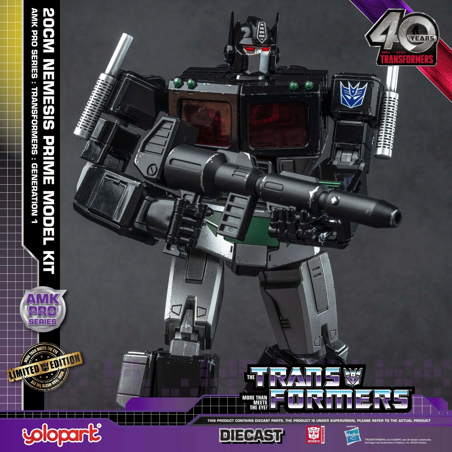 Yolopark Transformers AMK Pro Series Nemesis Prime Model Kit