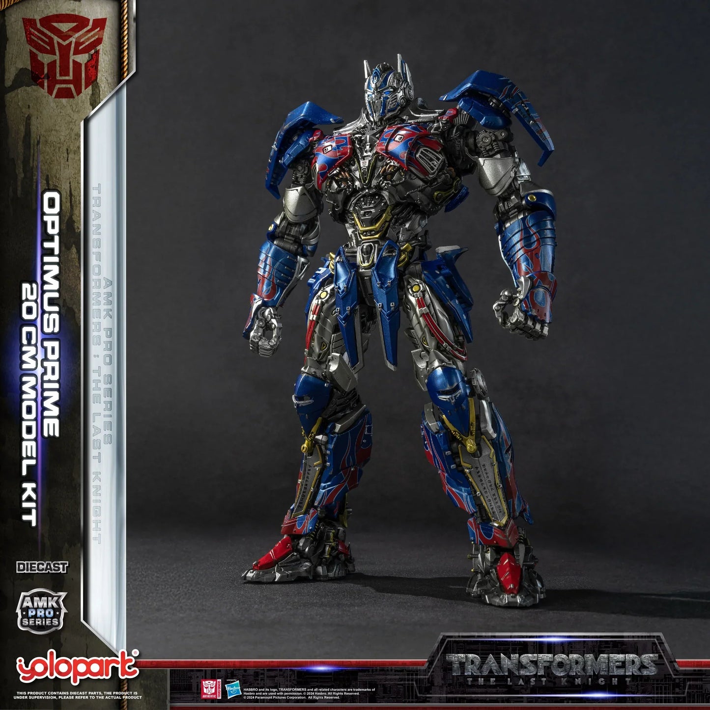 Yolopark Transformers AMK Pro Series Last Knight Optimus Prime Model Kit
