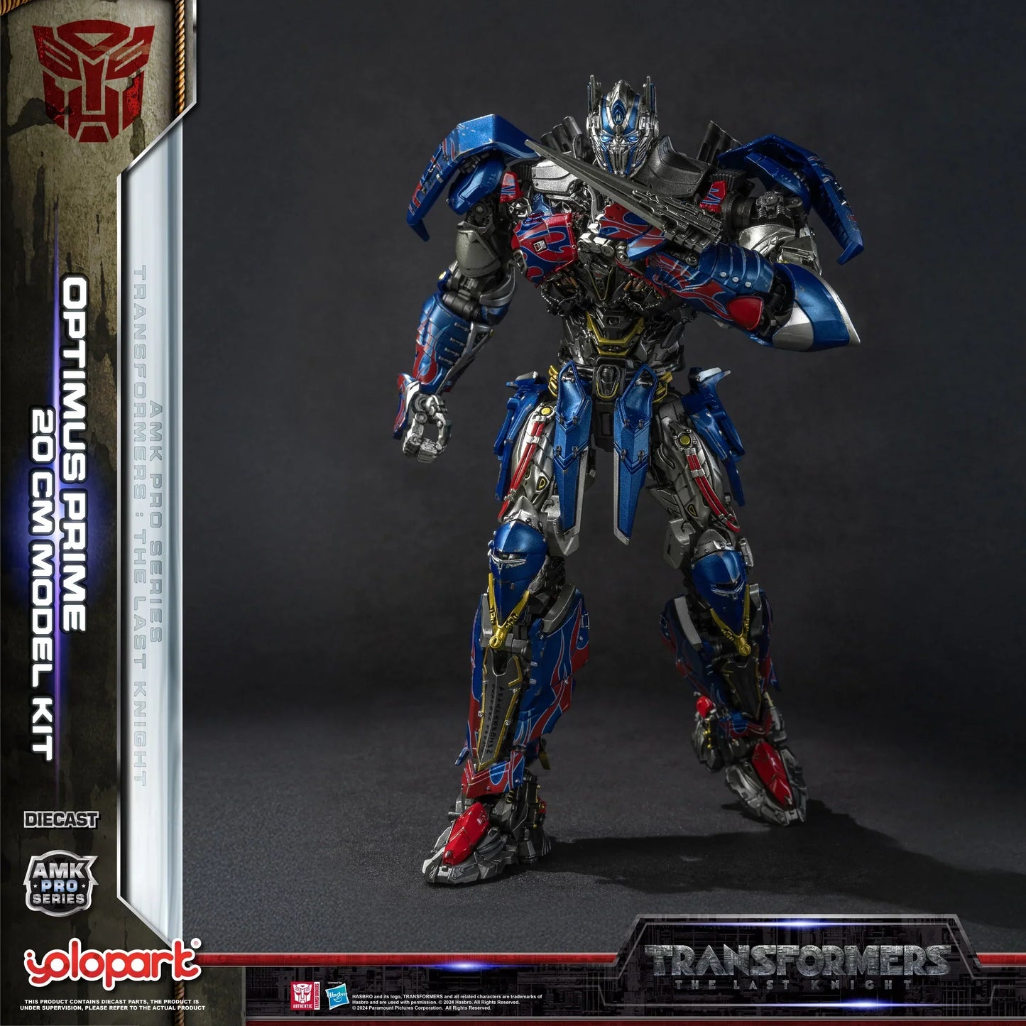 Yolopark Transformers AMK Pro Series Last Knight Optimus Prime Model Kit