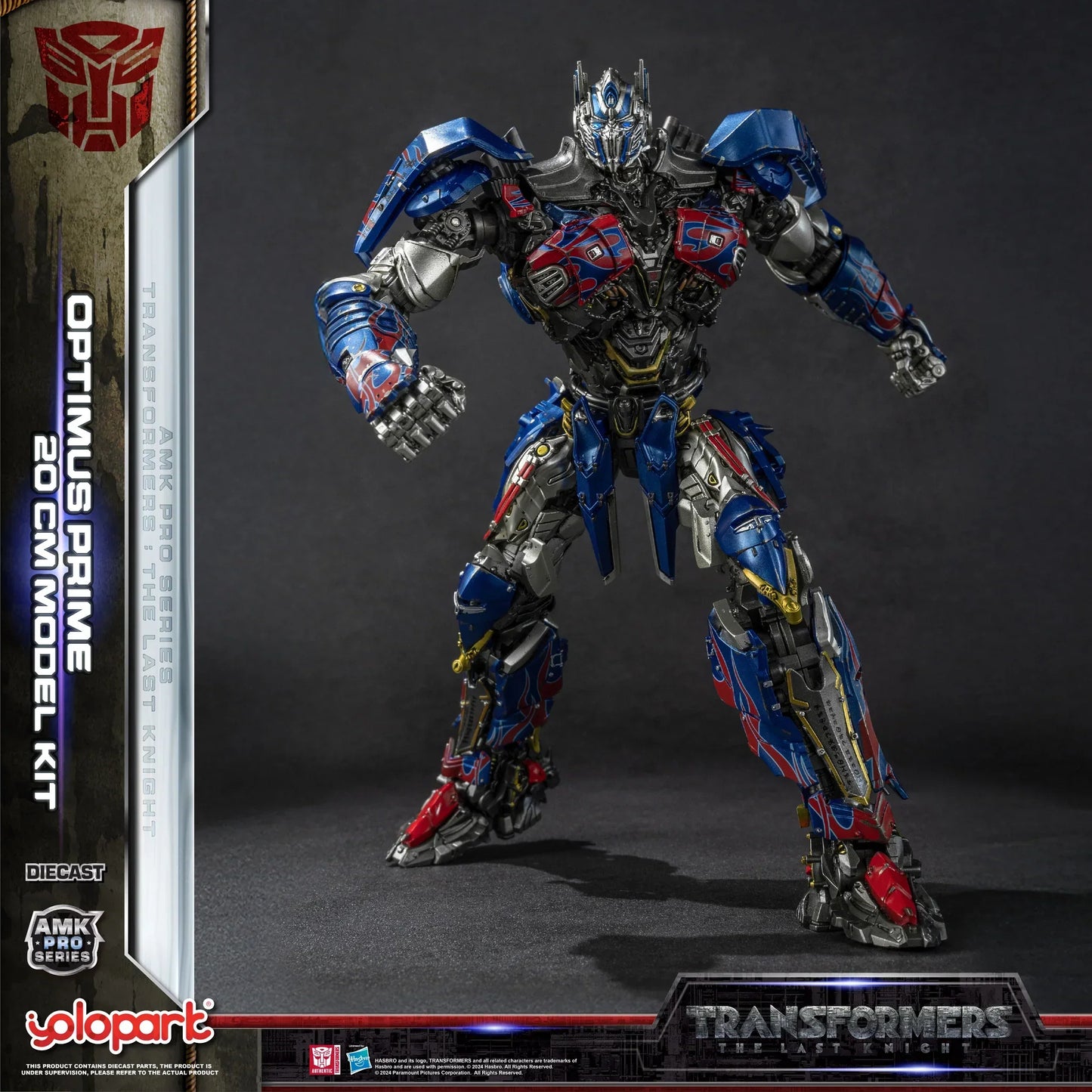 Yolopark Transformers AMK Pro Series Last Knight Optimus Prime Model Kit