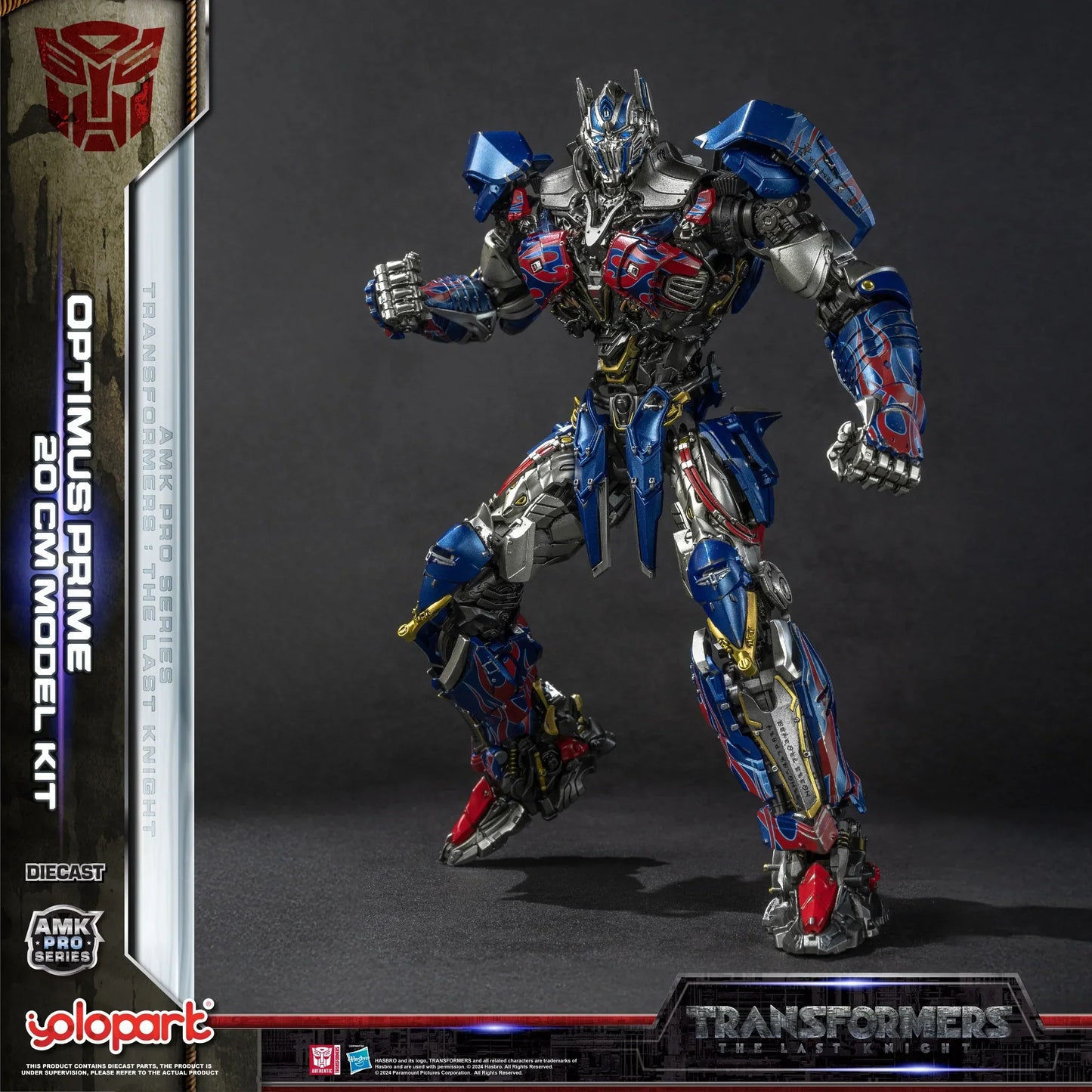 Yolopark Transformers AMK Pro Series Last Knight Optimus Prime Model Kit