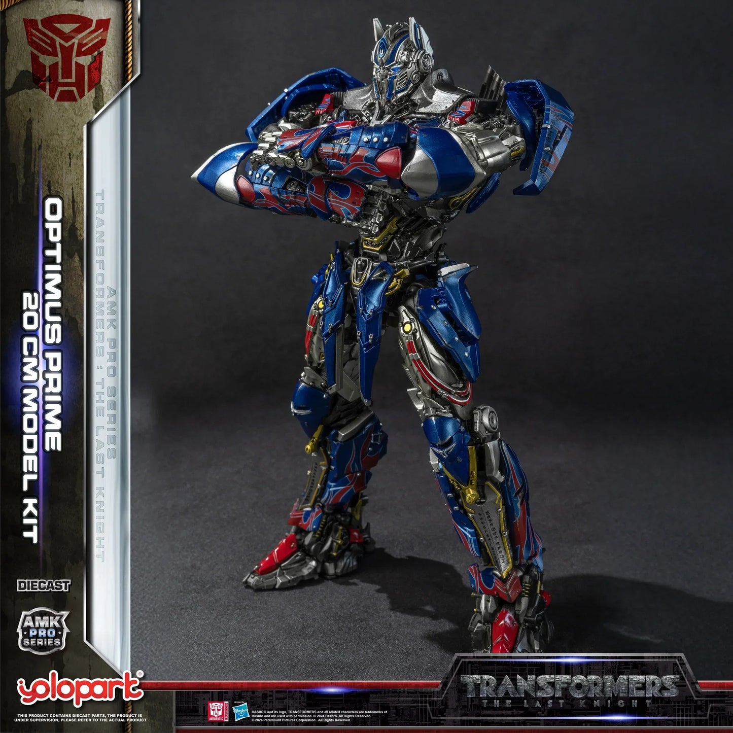 Yolopark Transformers AMK Pro Series Last Knight Optimus Prime Model Kit