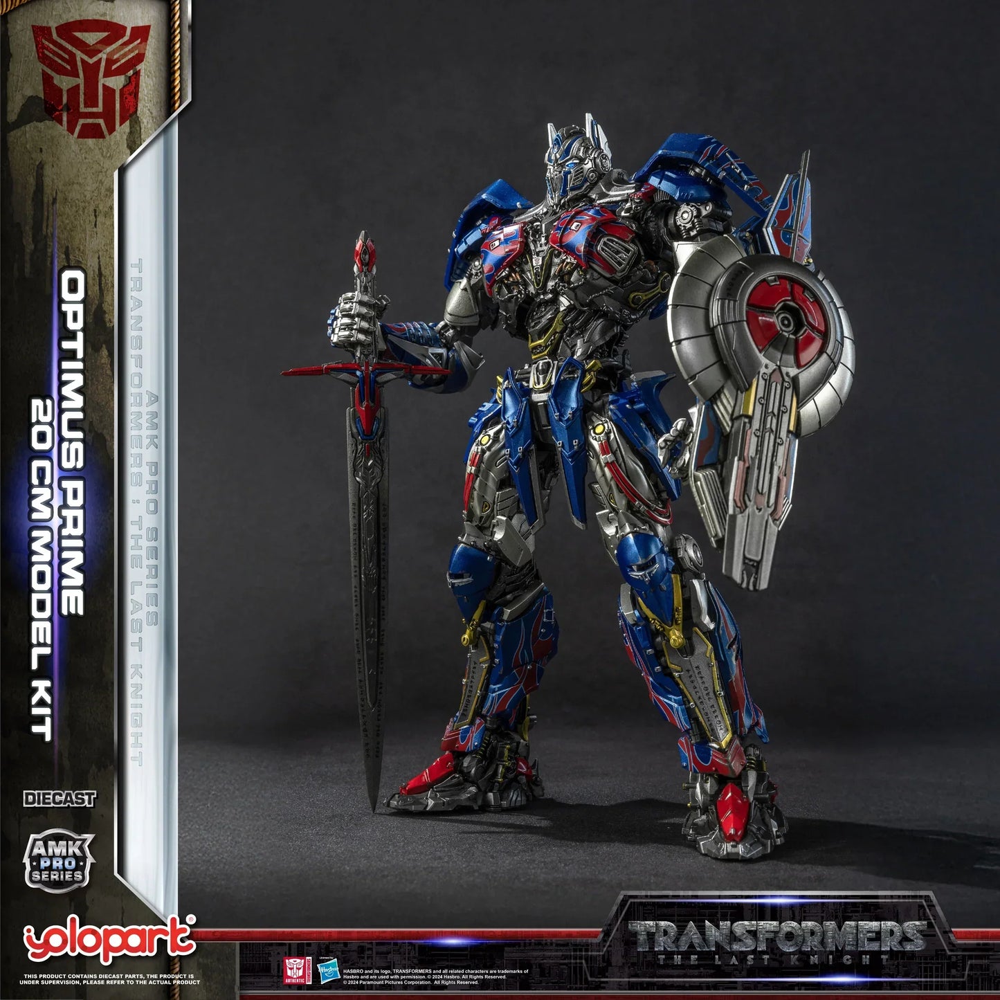 Yolopark Transformers AMK Pro Series Last Knight Optimus Prime Model Kit