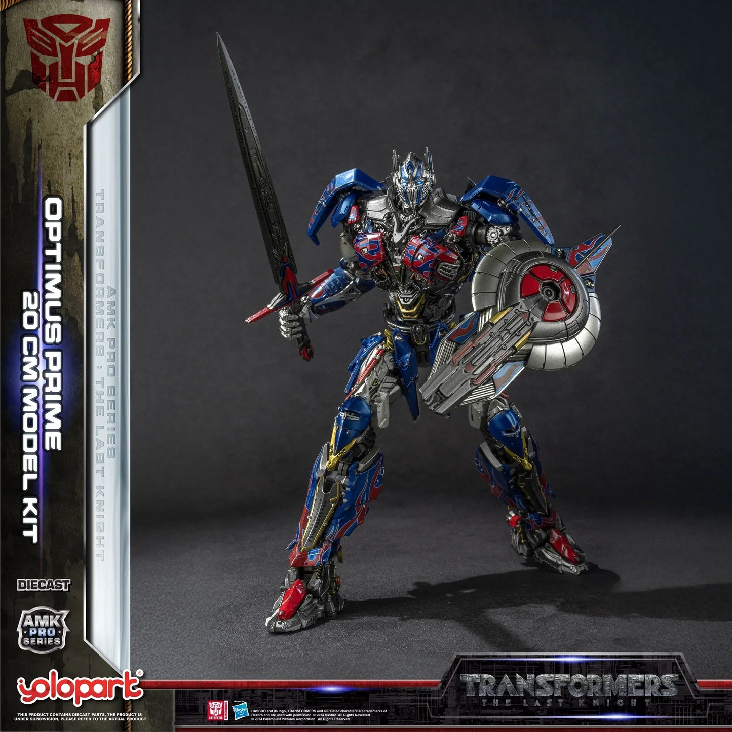 Yolopark Transformers AMK Pro Series Last Knight Optimus Prime Model Kit