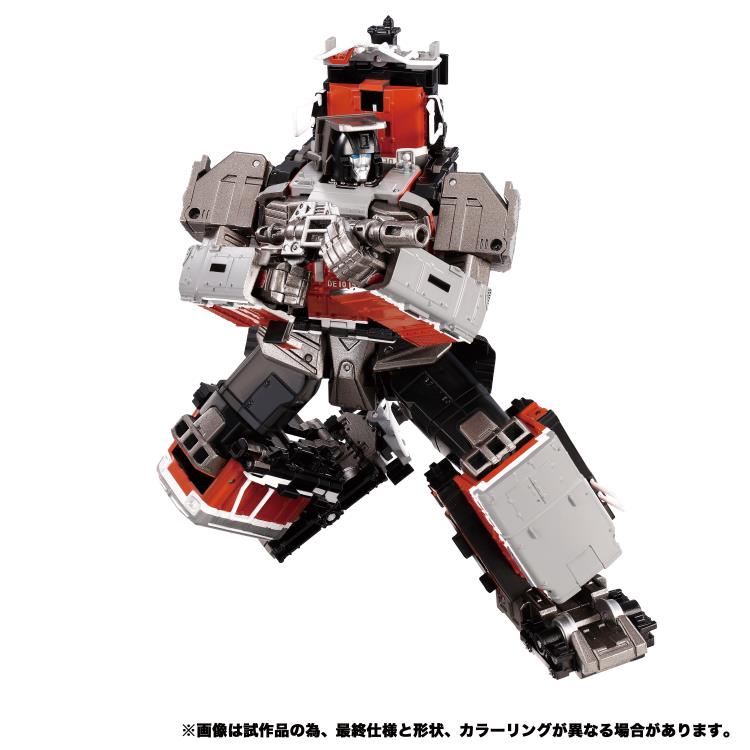 Transformers Masterpiece G MPG-06 Trainbot Kaen Heavy Maneuver Fighter (Raiden Combiner) Action Figure
