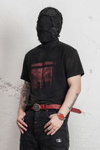 UNDERWATER Washed Distressed Graphic T-Shirt