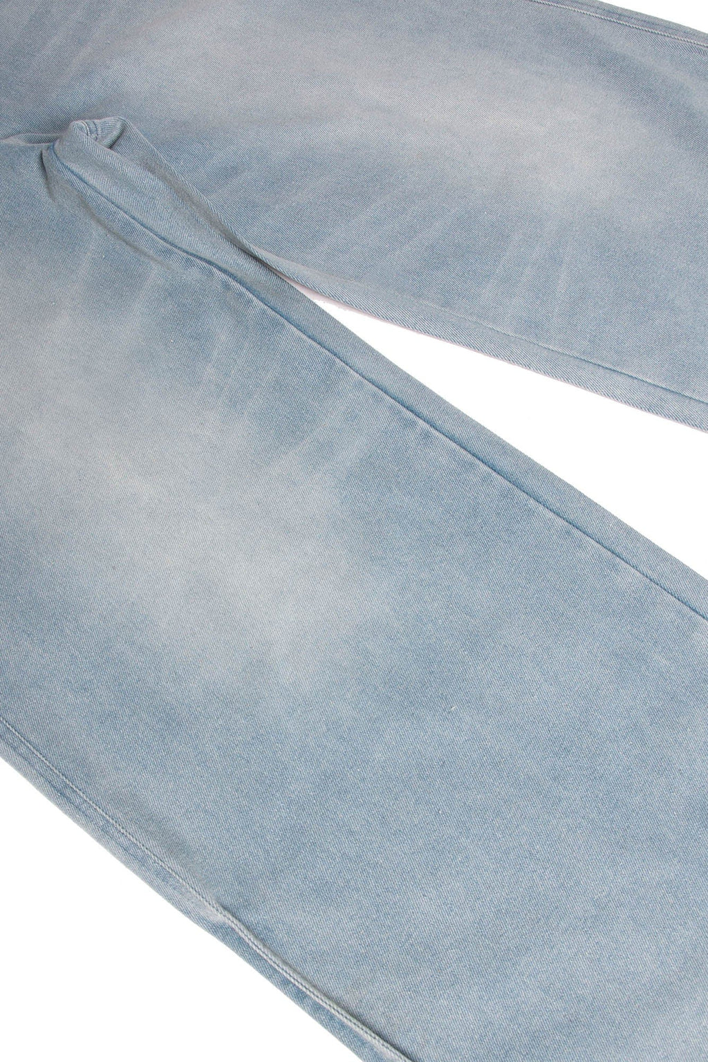 RELABEL Washed Puddled Wide-Leg Jeans