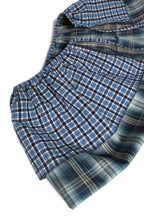 RELABEL Multi-Wear Plaid Layered Draped Skirt