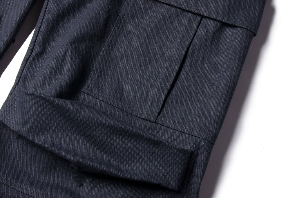 RELABEL Multi-Pocket Oversized Workwear Cargo Pants Dark Gray