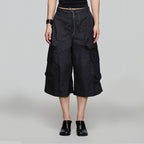 OPICLOTH Multi-Pocket Drawstring Cargo Shorts