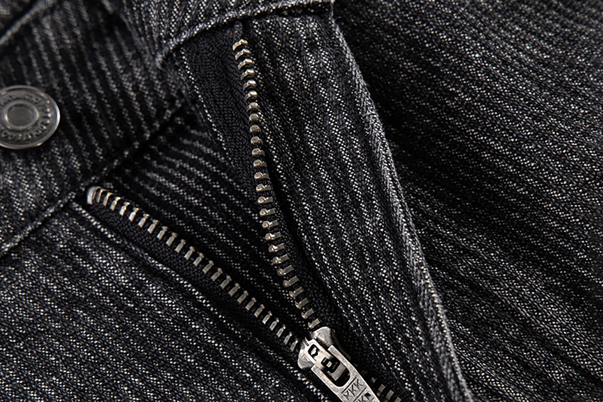 F2CE Retro Corduroy Logo Embroidery Straight-Leg Jeans