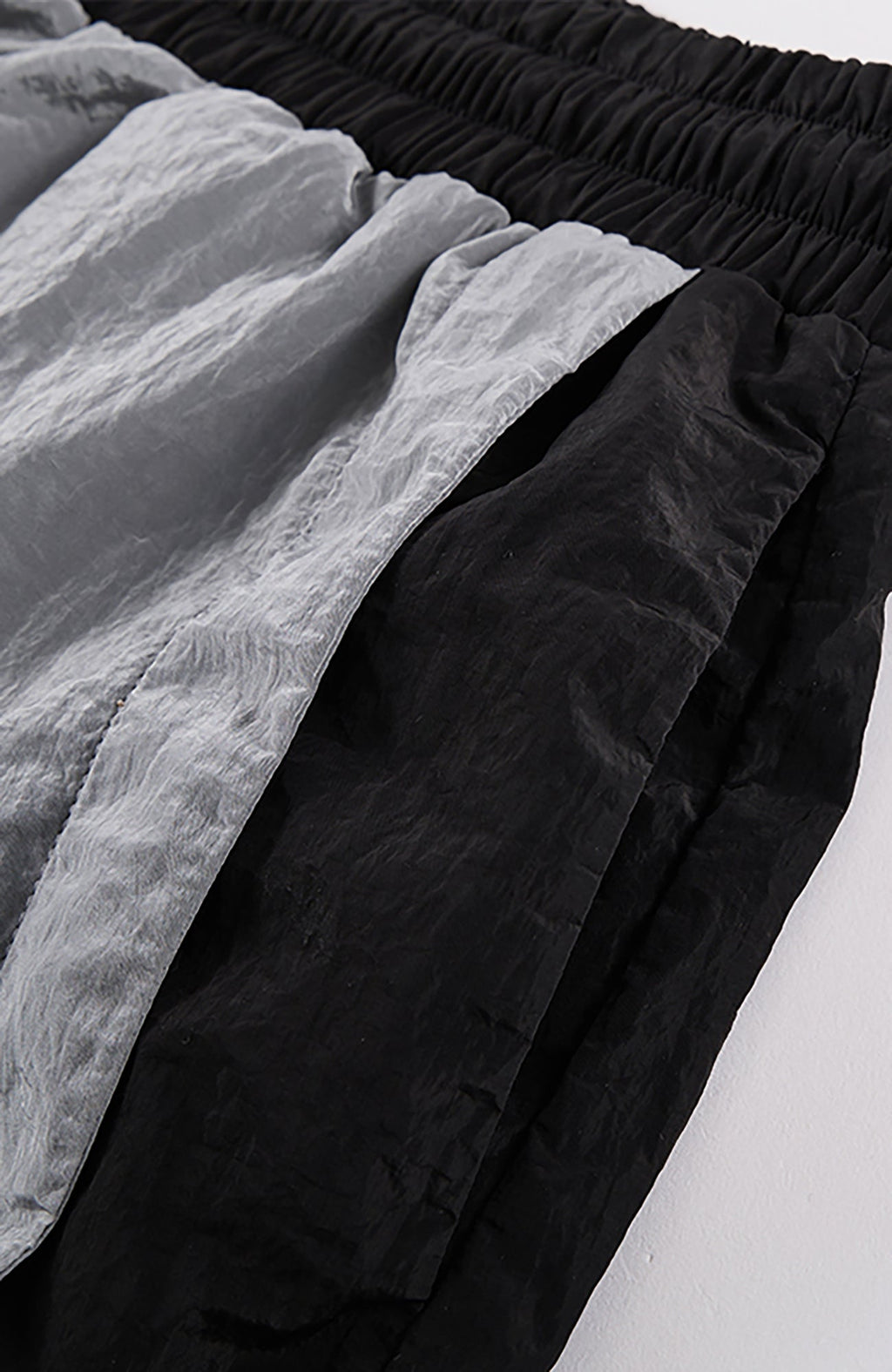 F2CE Metallic Nylon Panel Shorts