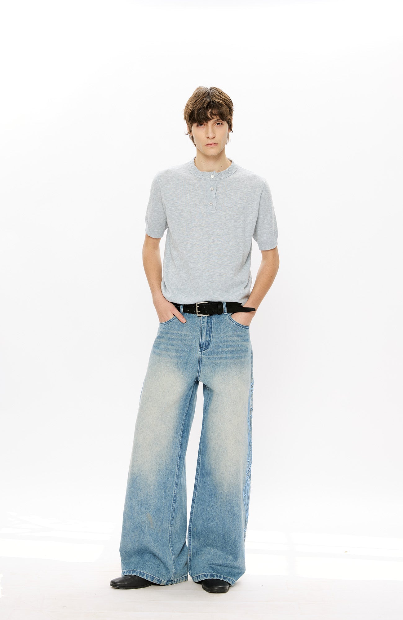 KREATE Totem Embroidered Jeans