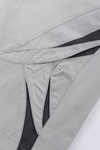 F2CE Contrast Panel Cut-Out Knee Shorts