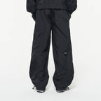 RELABEL Drawstring Pleated Wide-Leg Pants