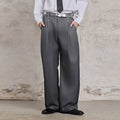 FACEONLAB Essential Wool-Blended Pleated Trousers