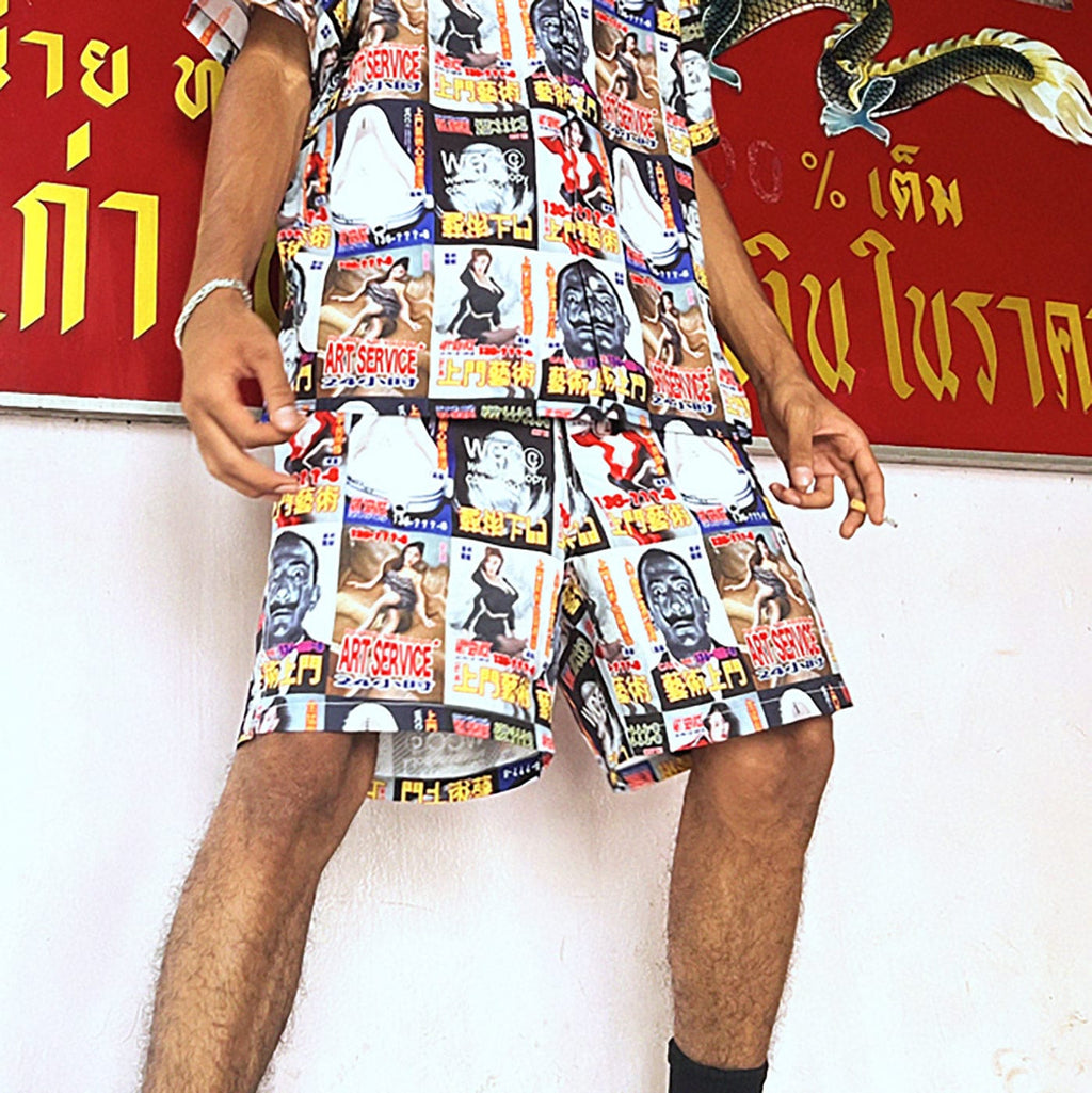 WCC Door-to-Door Art Service Full Print Shorts