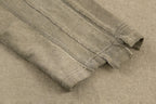 F2CE Distressed Panel-Stitched Long-Sleeve Tee