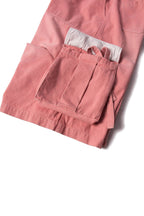 RELABEL Washed Strap Drawstring Cargo Shorts