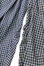 RELABEL Gingham Draped Drawstring Oversized Cargo