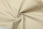 CLP Tie-Belt Multi-Pockets Stitched Pants
