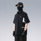 SILENSTORM Tech Panel Drawstring-Hem Quick-Dry T-Shirt