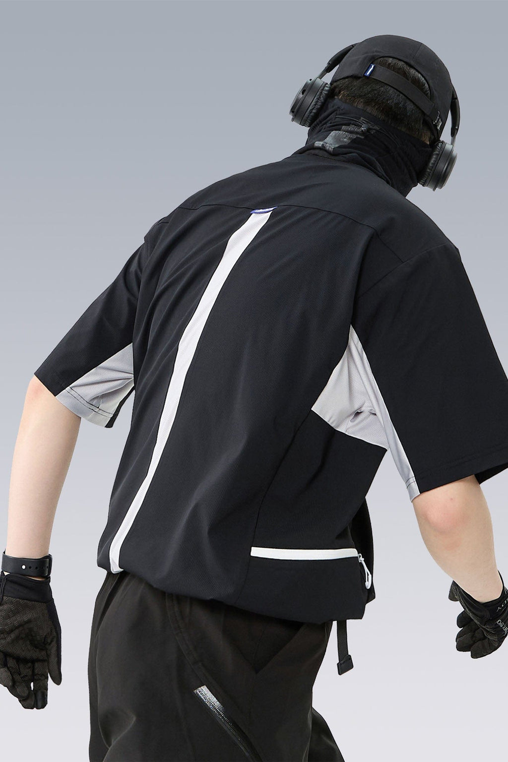 SILENSTORM Tech Panel Drawstring-Hem Quick-Dry T-Shirt