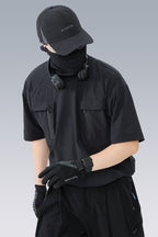 SILENSTORM Tactical Mesh-Back Zip Pocket T-Shirt