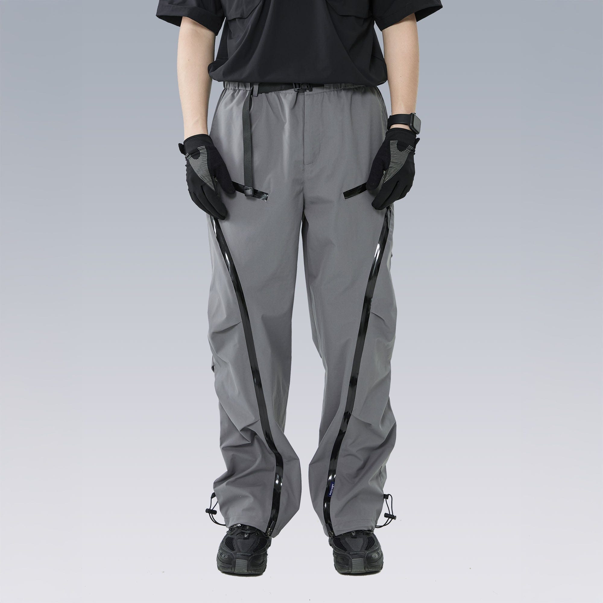 SILENSTORM Arc-Zip Crinkled Water-Repellent Utility Pants